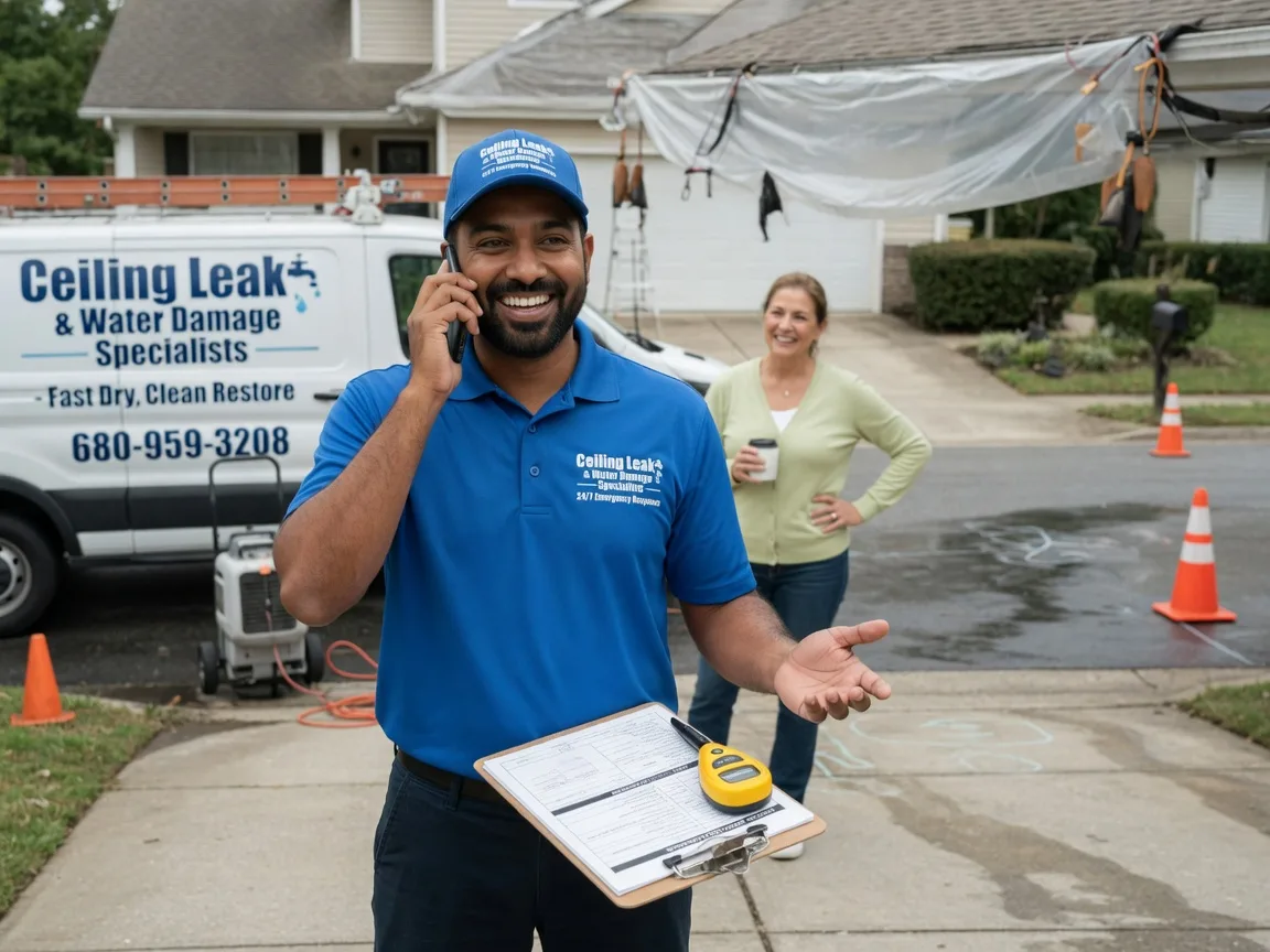 Ceiling Leak Cleanup Downing, MO FAQs